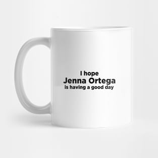 I love Jenna Ortega Wednesday Addams Mug